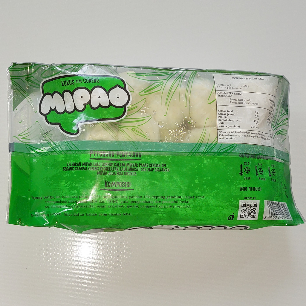 

Mipao Isi Pandan Pelangi 30 Pcs 510 Gr