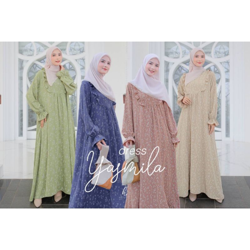 Yasmila Dress by Hierma.official ready stock