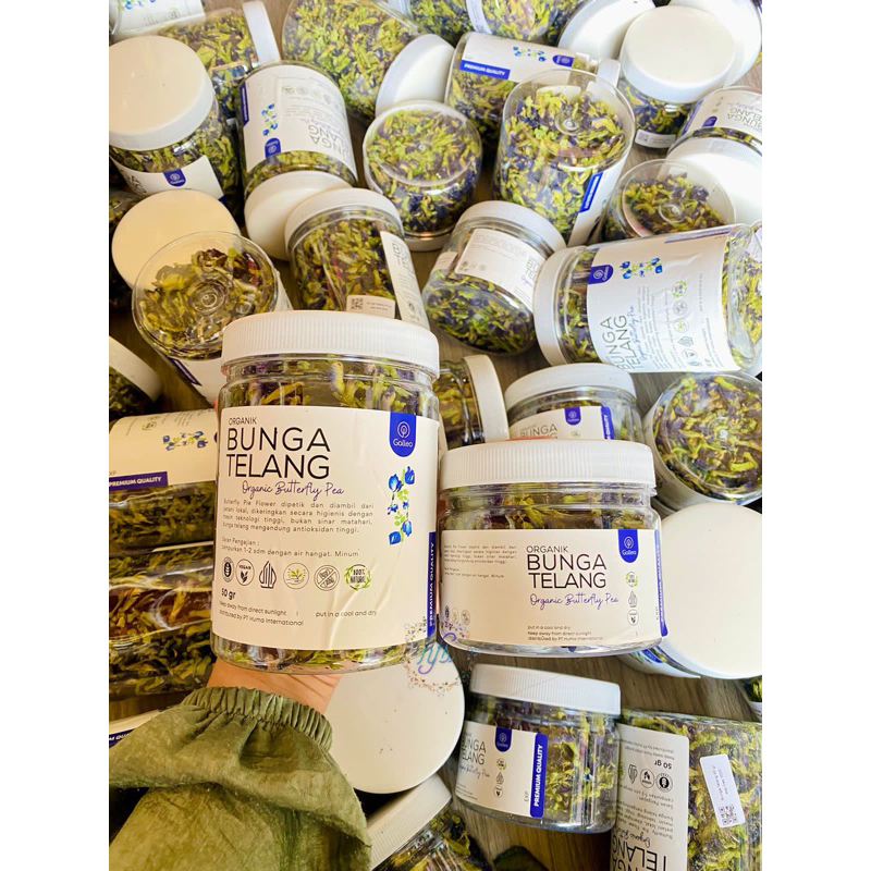 

Bunga telang Organik 25 gr/50 gr