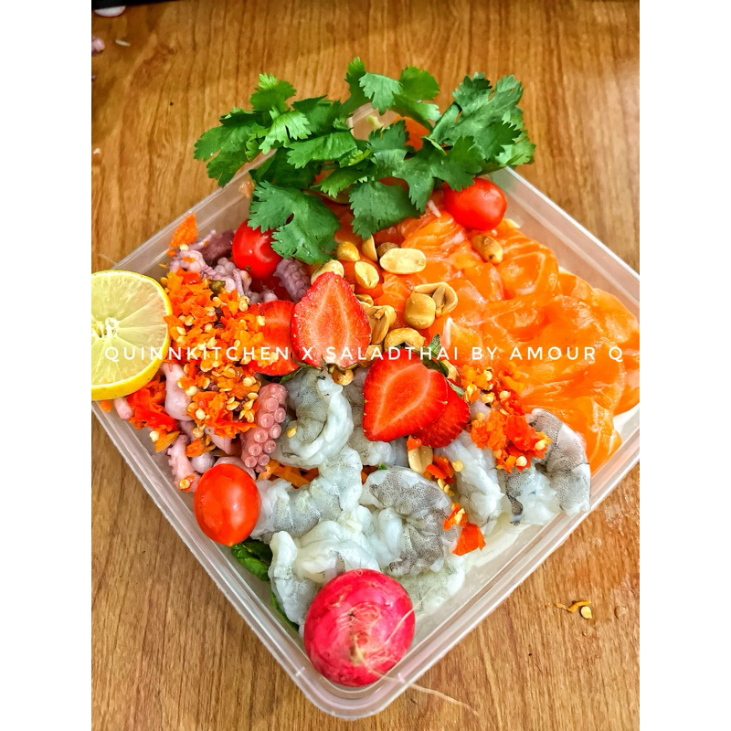 

Salad Salmon XTRA Salmon, Udang XTRA Udang, Gurita Mangga