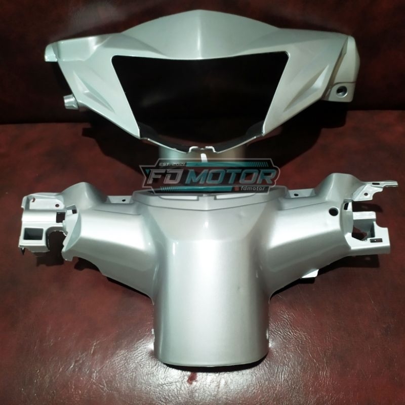 Batok Kepala Jupiter MX Lama / MX Old Depan Belakang Warna SILVER