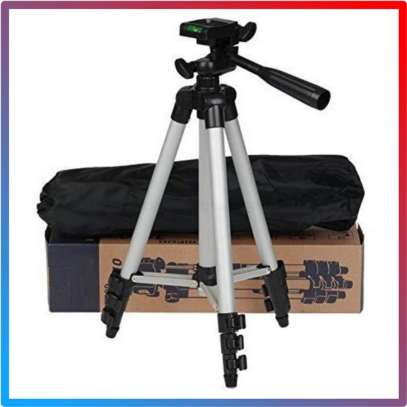 Tripod Handphone Kaki 1 Meter / Tripod Kamera Tripod Hp 1 Meter free H