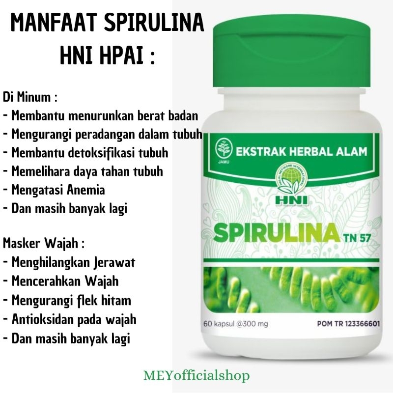 Spirulina HNI HPAI