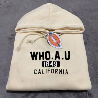 Jaket Hoodie WHO.A.U Full Tag - Jaket WHO.AU California 1849 Full Bordir Best Seller