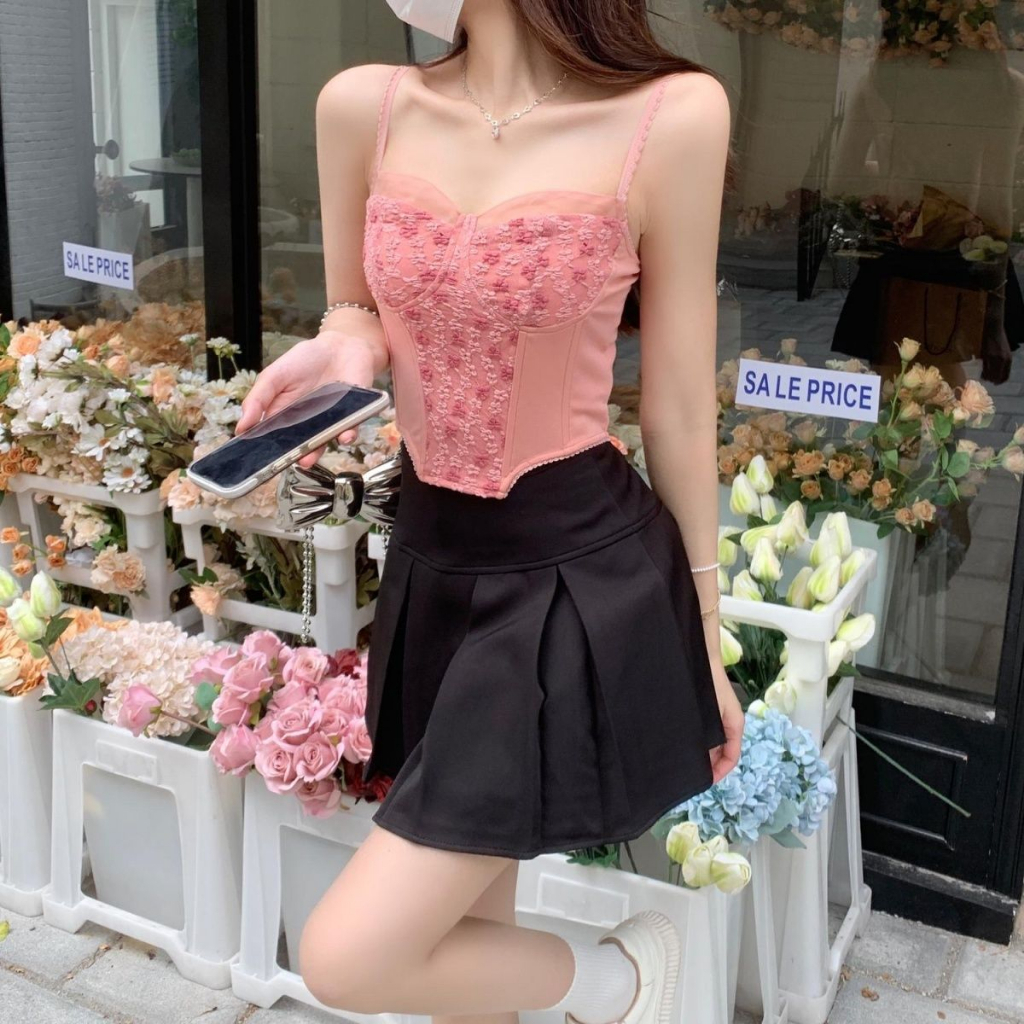 666 - Tanktop Bra Wanita Fashion Import Renda