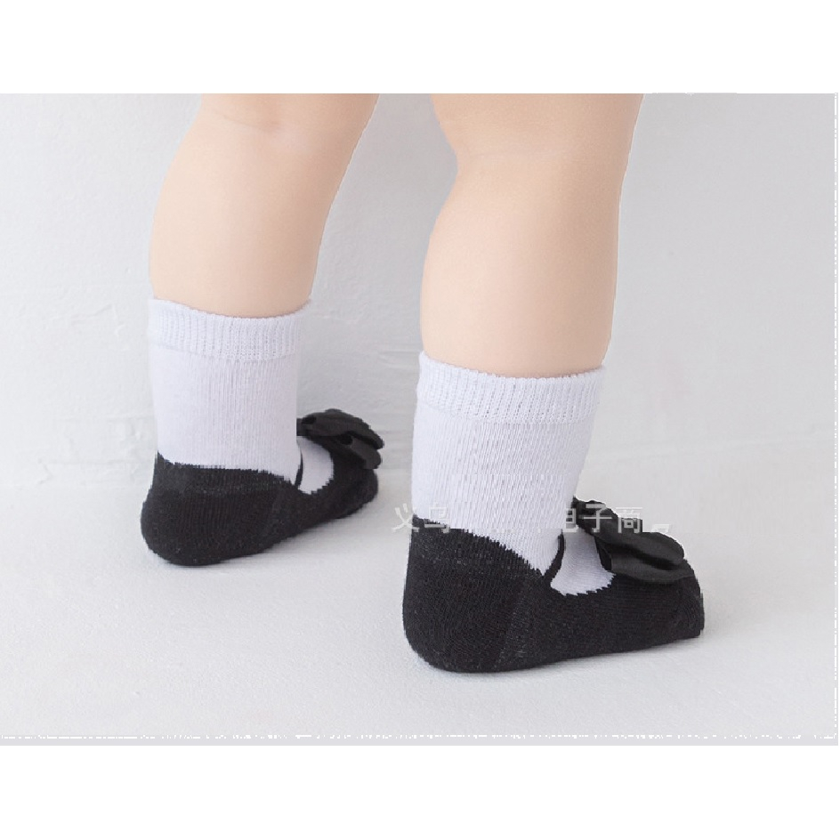 New kaos kaki pendek anak dan bayi motif pita