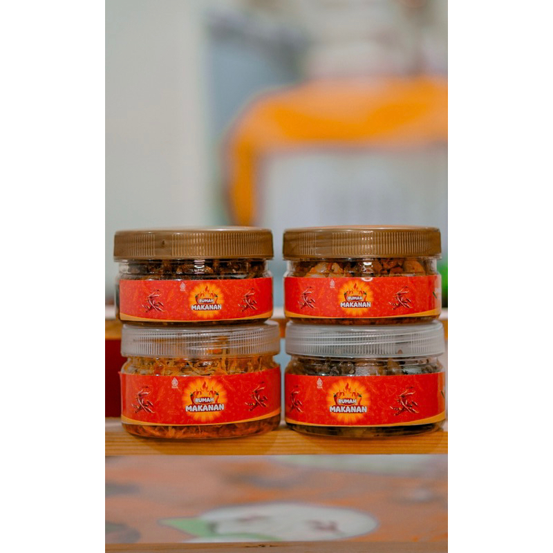 

paket sambel.Cumi,Teri,Ayamsuwir 300gr