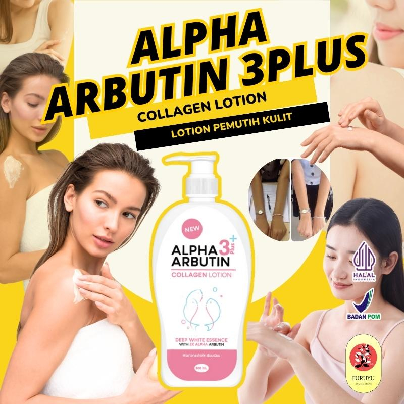 Alpha Arbutin 3 Plus Collagen Body Lotion Handbody Whitening Lotion