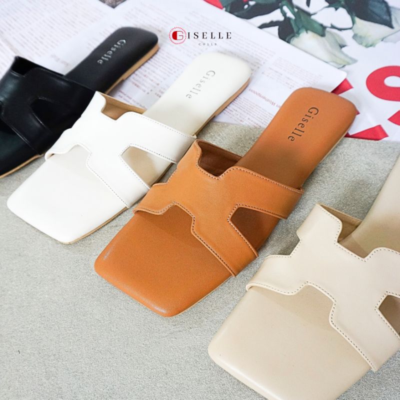 Giselle Colls - Amira Sandal Wanita Flat / Teplek