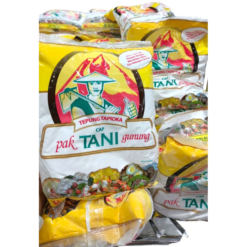 

PAK TANI GUNUNG Tepung Tapioka 500g (3 BUNGKUS)