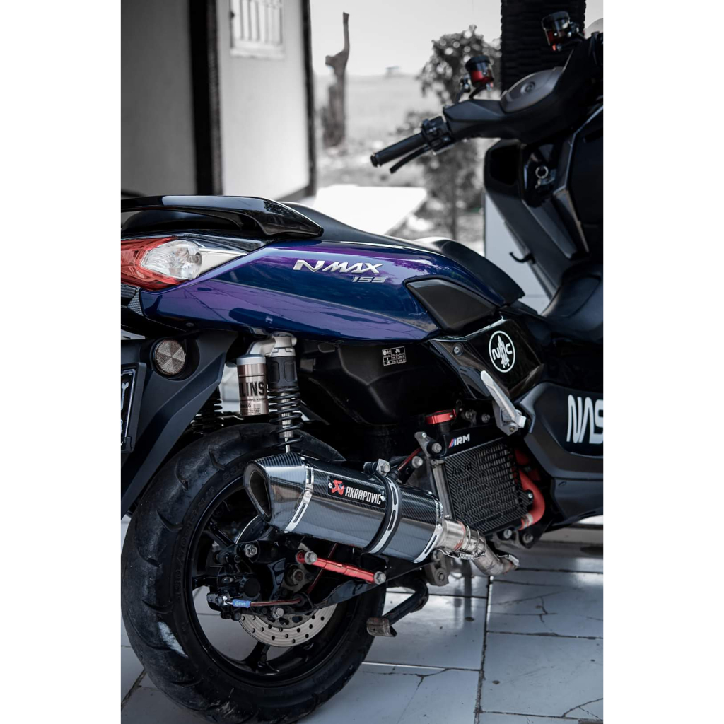 Knalpot Akrapovic Fulset All New Yamaha Nmax Aerox Vva Connected Lexi Fazzio Mio Sporty Smile Soul M