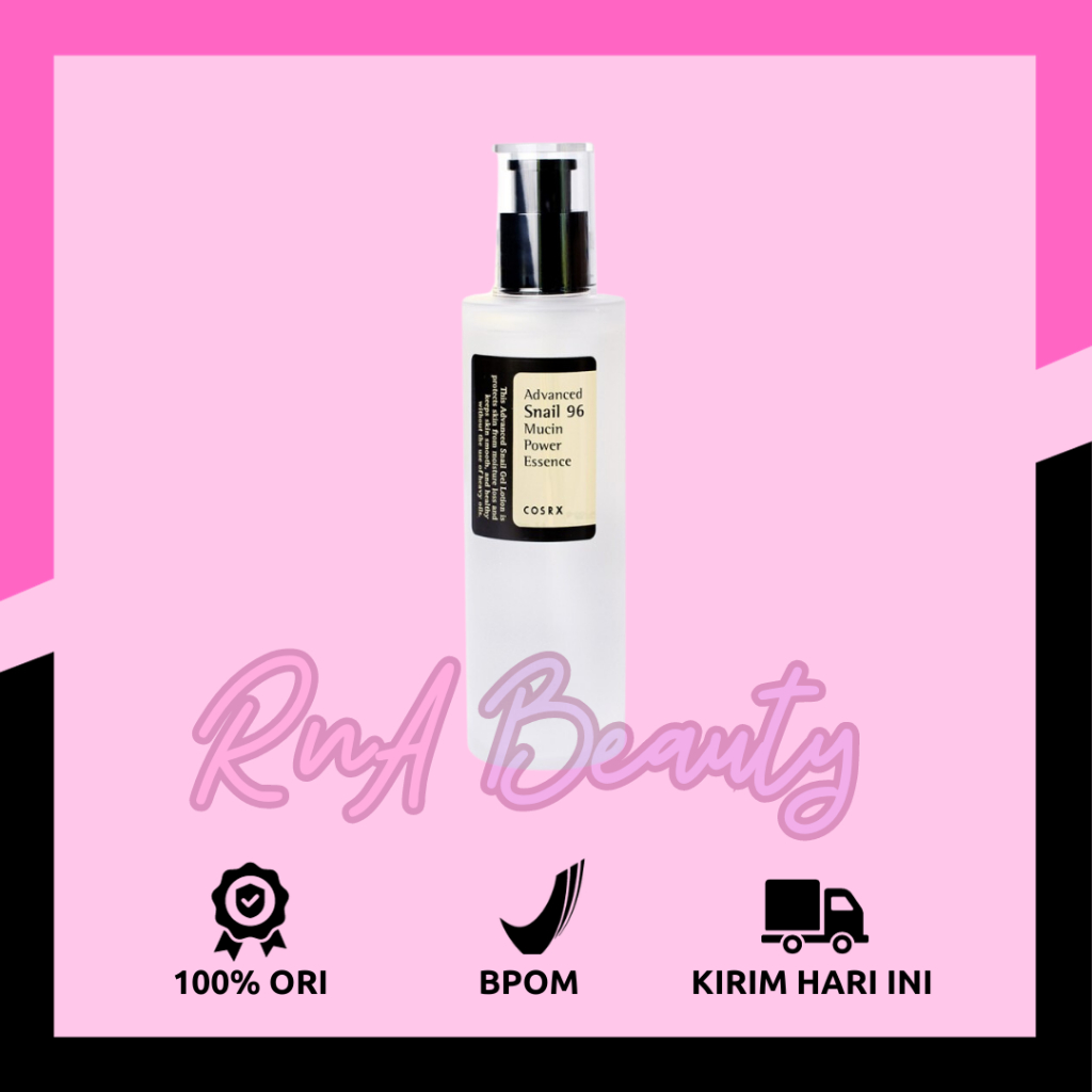 ⚡️RnA⚡️ COSRX - Advanced Snail 96 Mucin Power Essence/100ml Toner Pelembab Essence Advanced Anti-Agi