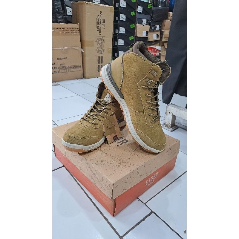 EIGER MOAMBA MID CUT BOOTS Sepatu Outdoor Hiking Daily Original