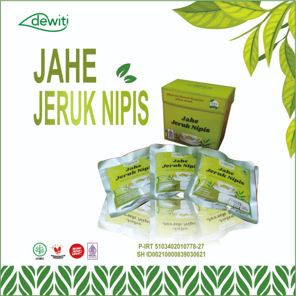 

Jahe Jeruk Nipis Instan Sachet