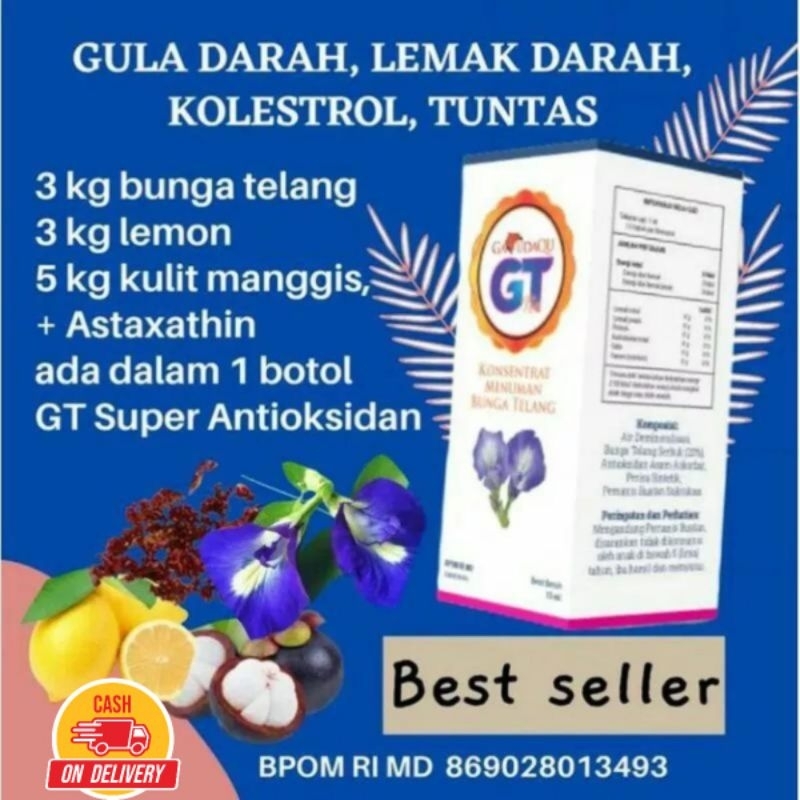 Garudaqu GT Tea Estrak Bunga Telang