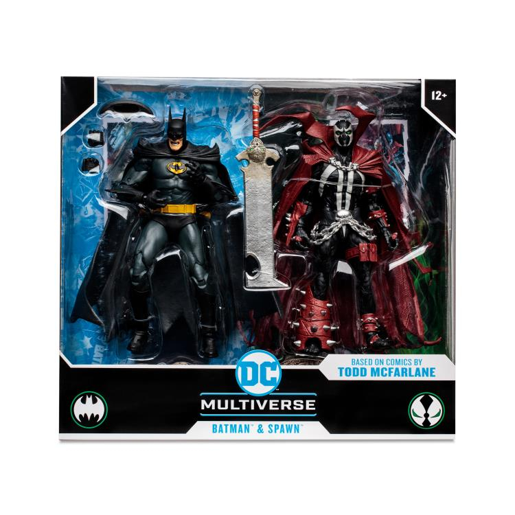 [McFarlane] DC Multiverse 2-Pack Batman & Spawn
