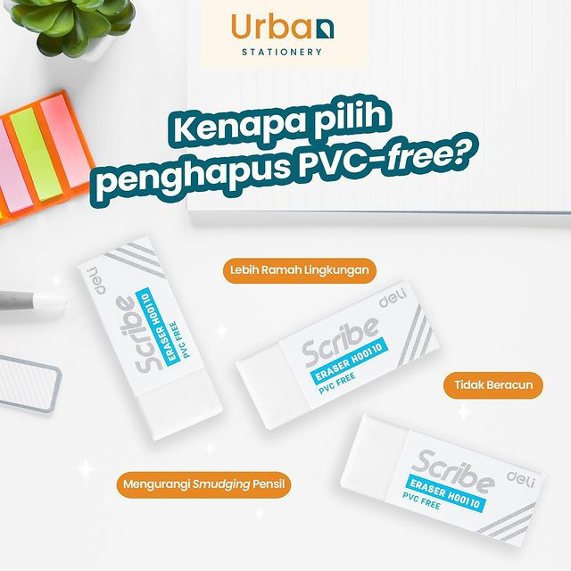 

Deli Eraser / Penghapus Pensil Scribe EH00110