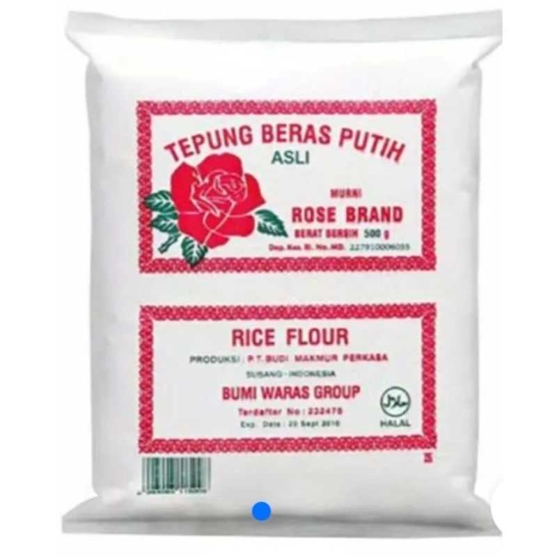 

tepung beras putih rose brand 500 g