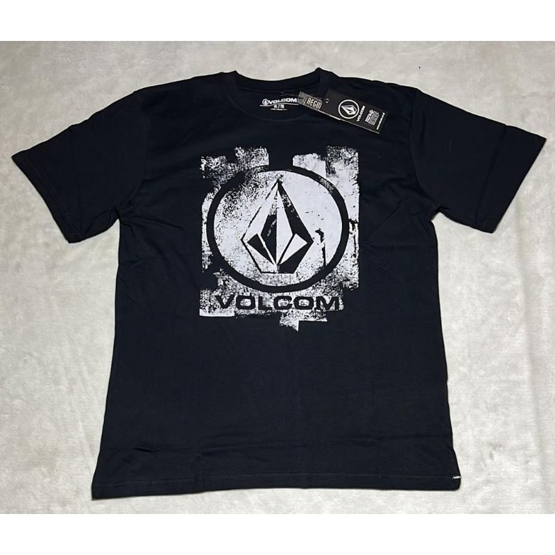 kaos pria lengan pendek surfing premium volcom