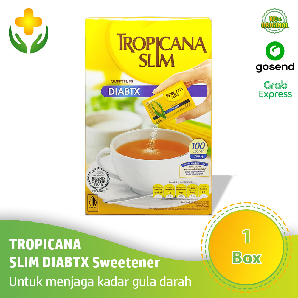 Tropicana Slim Diabtx Sweetener Gula Rendah Kalori