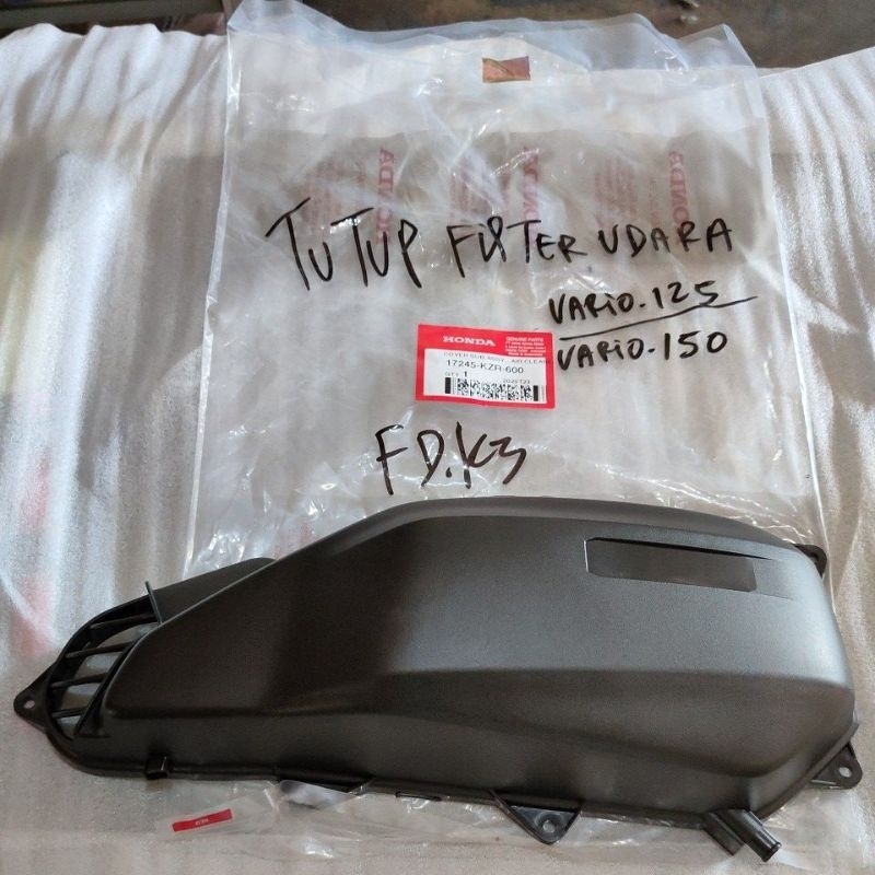 tutup filter udara cop filter hawa Vario 125  KZR Vario 150 Old (2015-2017) Asli Original AHM
