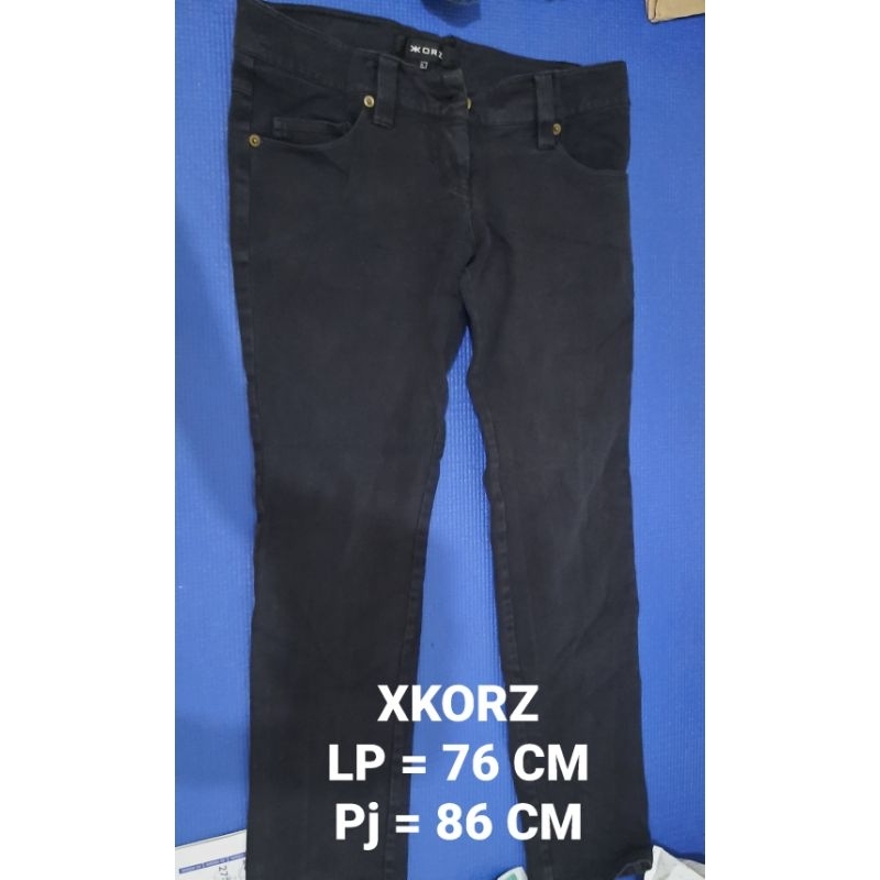 Celana Jeans Bekas Preloved Second Bagus Merk Branded