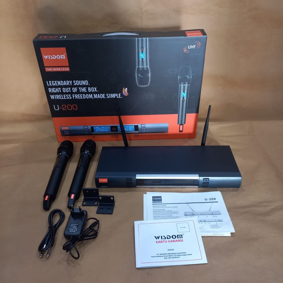 Mic Wireless Wisdom U 200