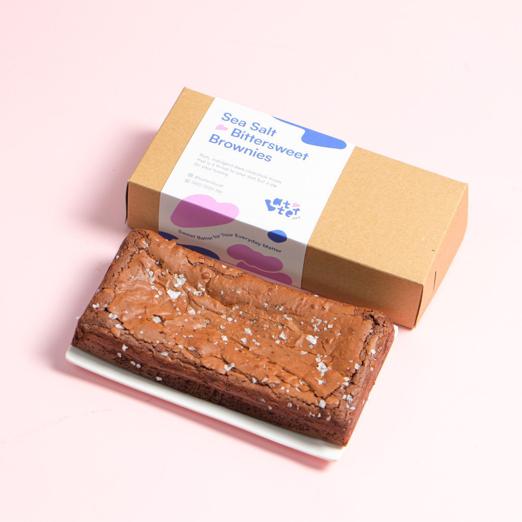 

SEA SALT BITTERSWEET BROWNIES