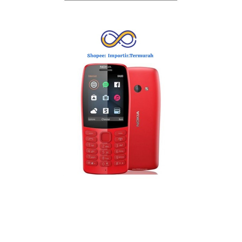 NEW HANDPHONE NOKIA 210 DS ORIGINAL GARANSI TAM