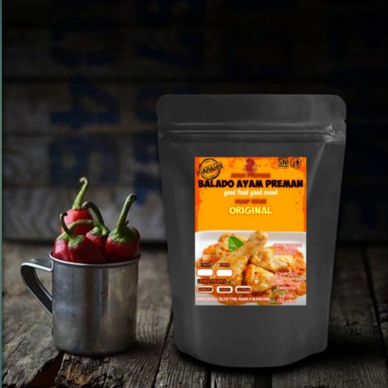 

Balado Ayam Rasa Original Makanan Pedas Siap Saji
