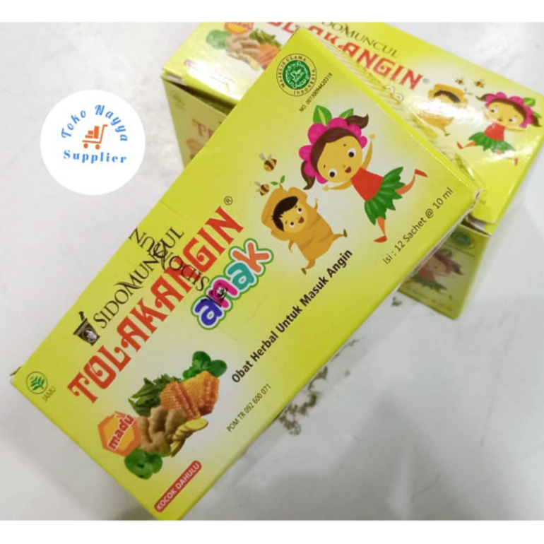Tolak Angin Anak  - Obat Herbal Masuk Angin Anak