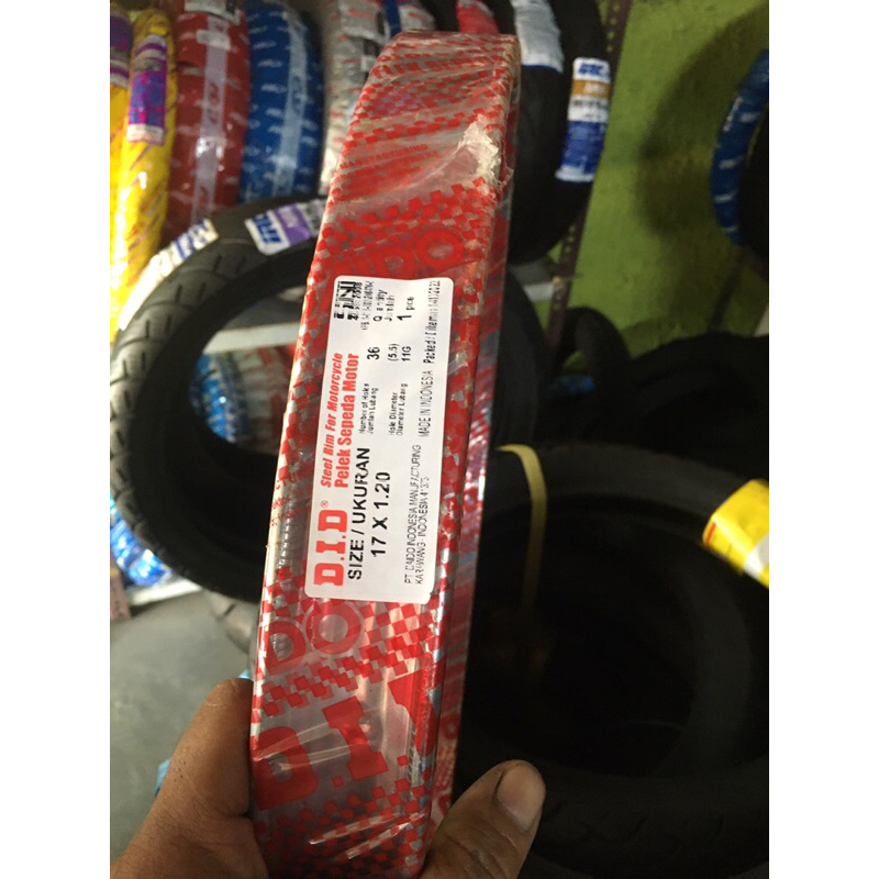 VELG PELEK DID RING 17 UKURAN 120 140 160