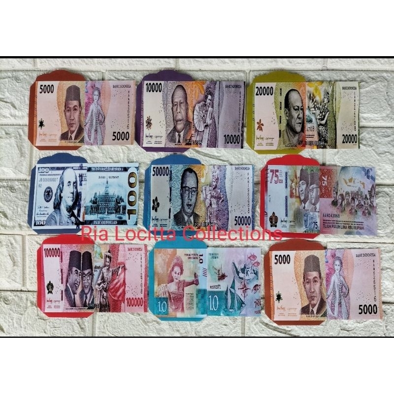 

500 Lembar Amplop Lebaran Size Medium 7 x 10,5cm