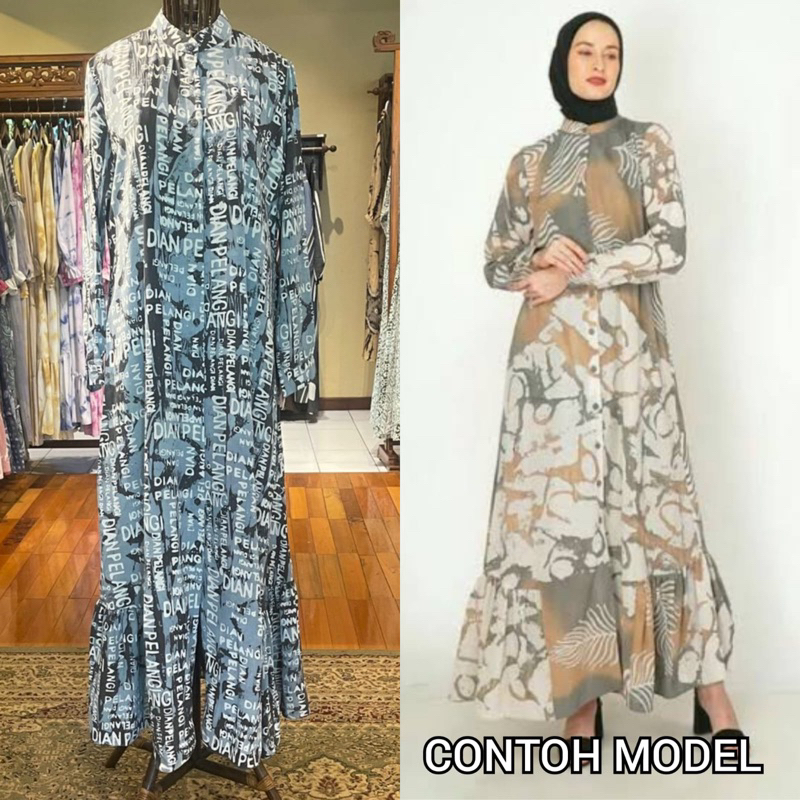 Corolla Dress Maxi Abaya GamisDress By dian Pelangi ( ORIGINAL ) Limited Edition 