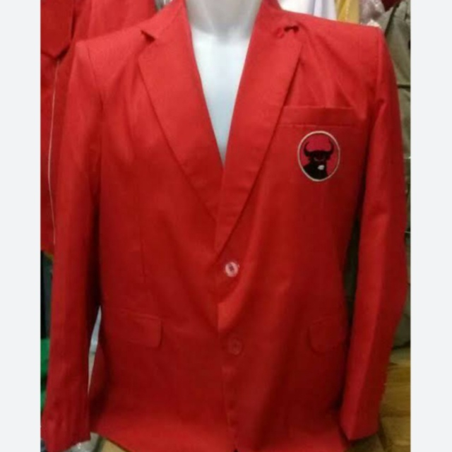jas seragam partai PDIP / blazer PDIP / jas partai