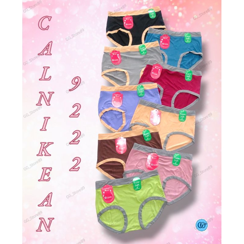 CALNI KEAN 9222 - Celana Dalam Wanita / CD Wanita CalniKean 9222 UK L, XL, XXL, XXXL ( ISI per BIJI 