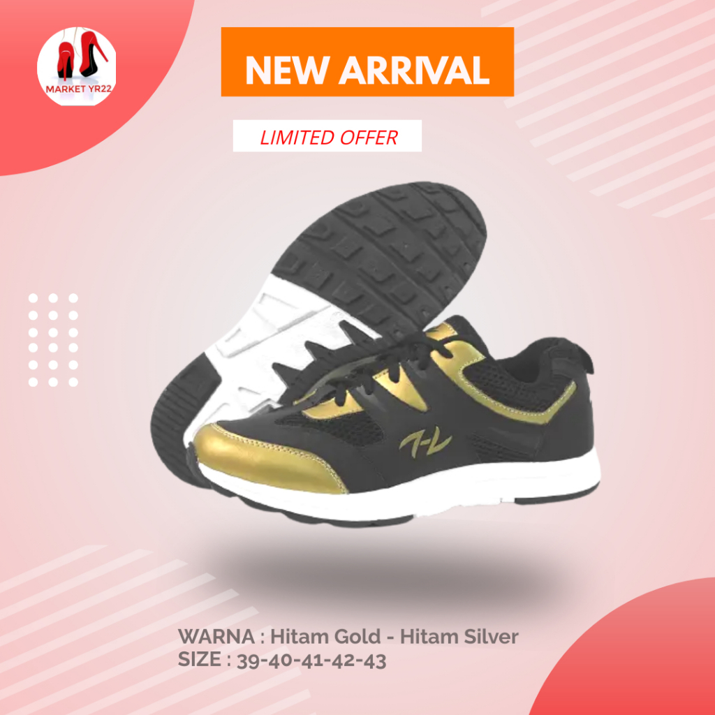 Sepatu Sneakers Cowok M060 Original 100% Kets Untuk Pria Dewasa
