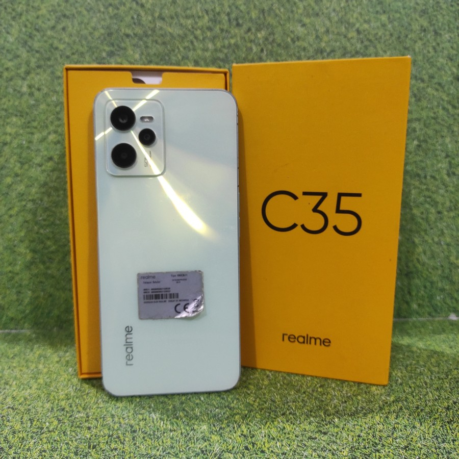 REALME C35 RAM 4/128 FULLSET SECOND