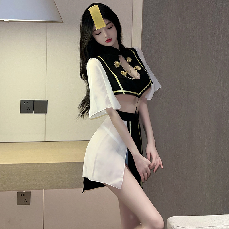 Lingerie Sexy Hot Binal Cosplay Costume Vampire Hantu China full set 2752-5