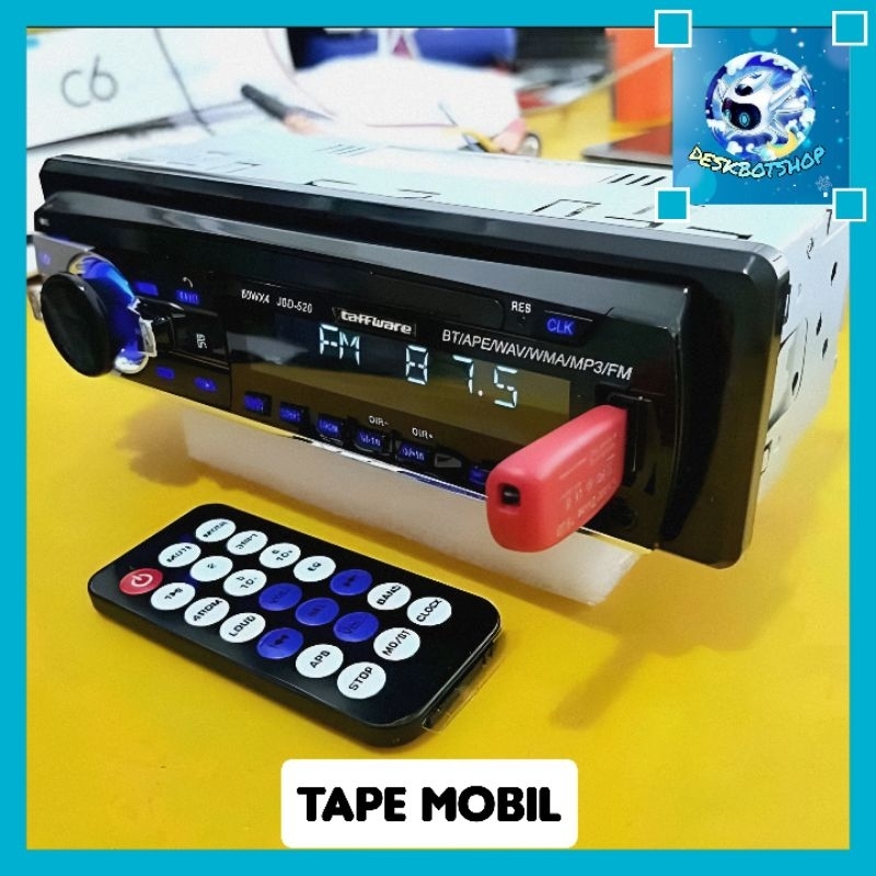 Tape Audio Mobil Bluetooth Jsd 520 Tip Mobil Bluetooth Car Radio Taffware Ampli Mp3 Usb Fm