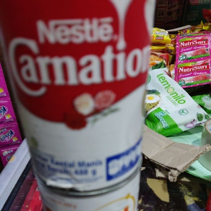 

susu krimer kental manis carnation 488g