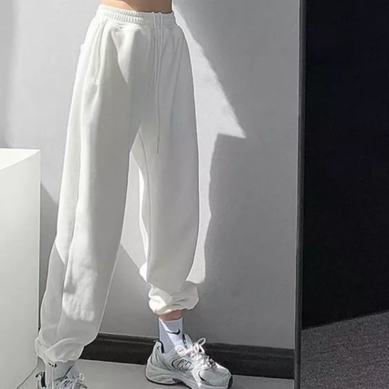 celana joger sweatpants joger korean style joger pria wanita