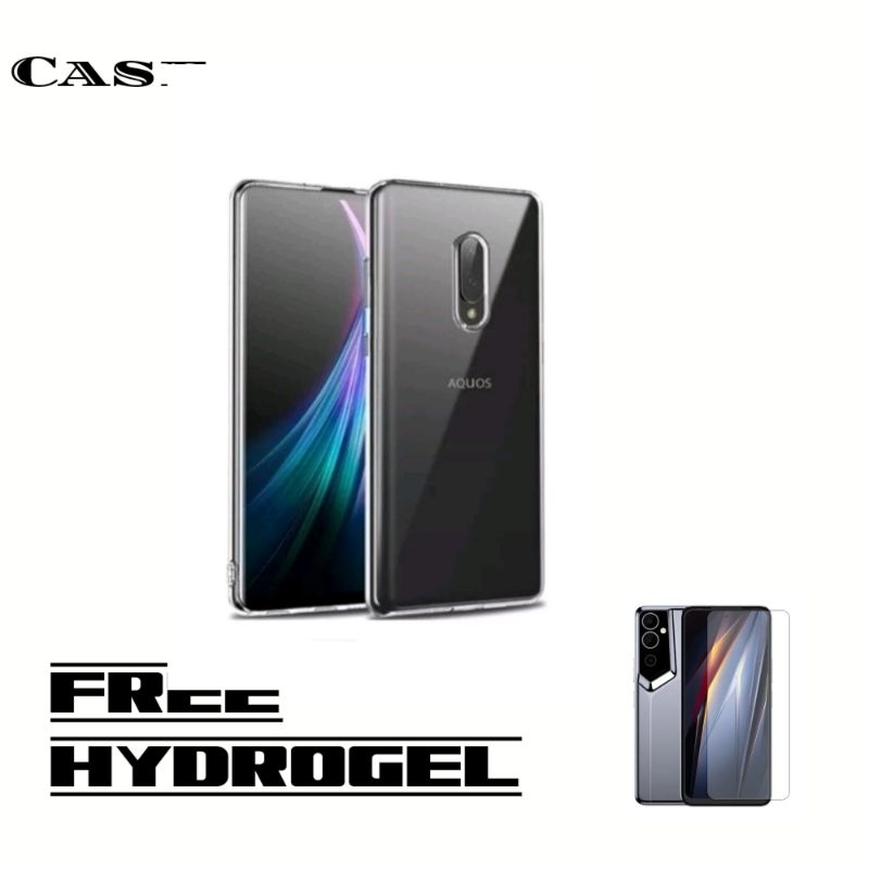 clear case sharp aquos zero 2 clear tpu Gratis Hydrogel