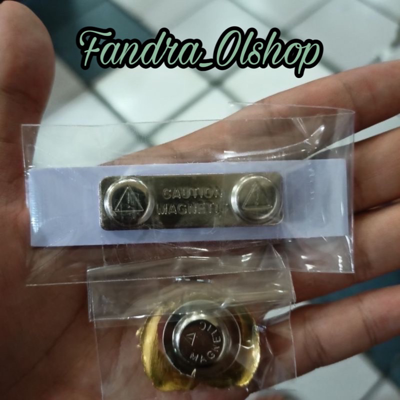 

HJK [PAKET HEMAT] Name Tag + Pin Korpri Peniti/ Magnet. Kualitas Terbaik !