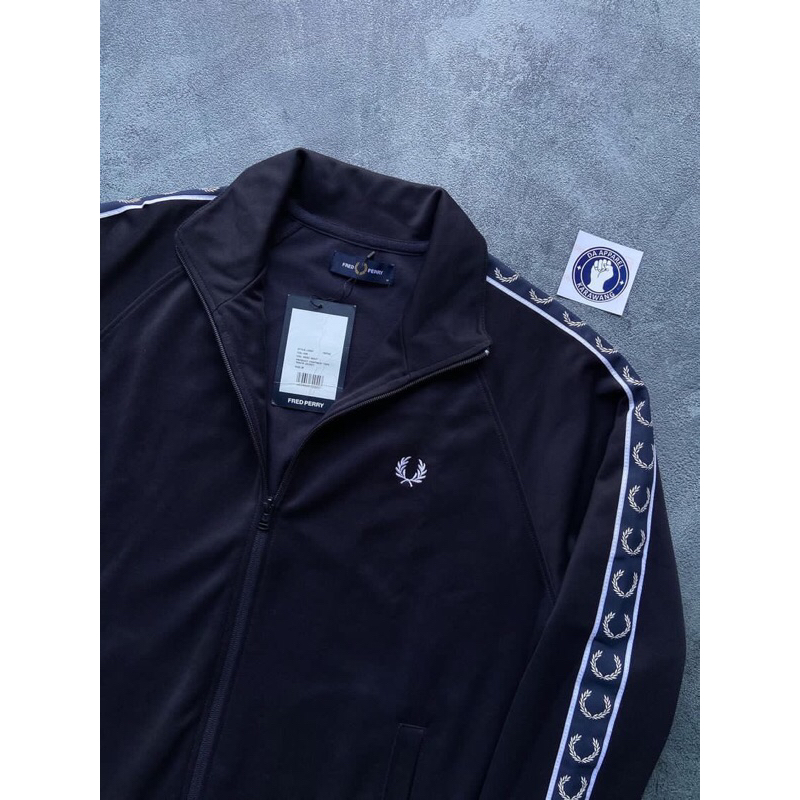 TrackTop Fred Perry New Relase Black White Original