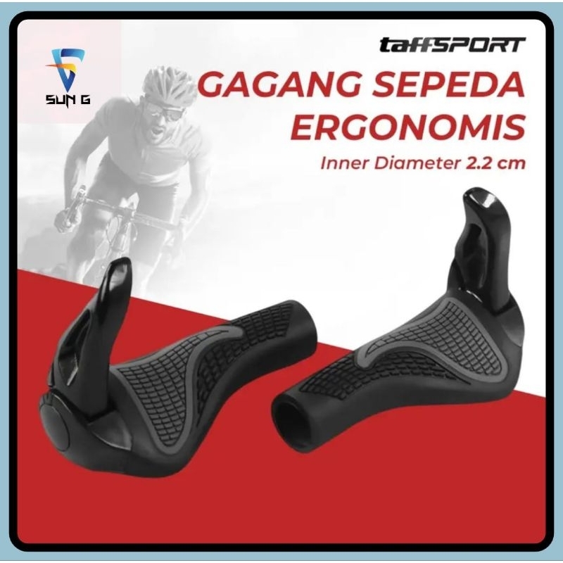 Handgrip Sepeda MTB Ergonomic Tanduk