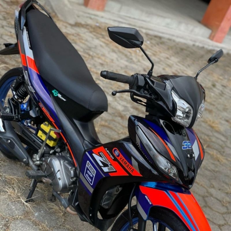 Striping Stiker Sticer Dekal Decal Emblem Printing Aksesoris Motor Yamaha Jupiter  Z1 Robot ZBurhan 