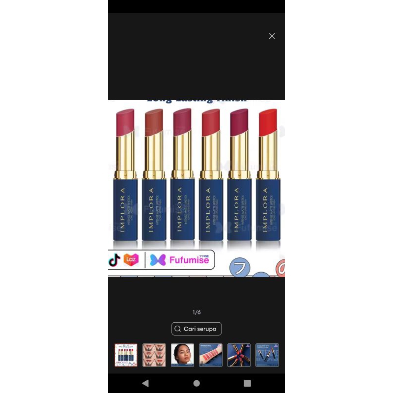 lipstik implora batang