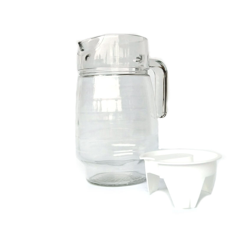 Pitcher kaca dgn tutup 1.6 liter KIM Glass