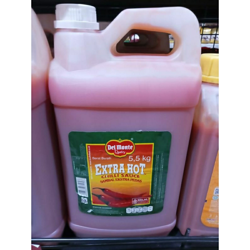 

Delmonte Tomat dan Extra Hot Jerigen 5,7kg